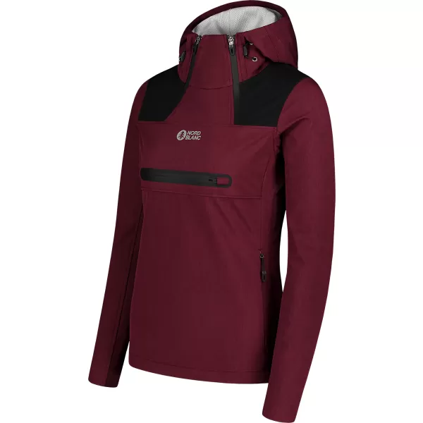  Dámska softshellová bunda NORDBLANC KANGAROO NBSSL7895 červená 