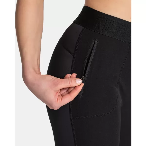  Dámske legíny KILPI LISBROCK-W TL0423KI čierna 