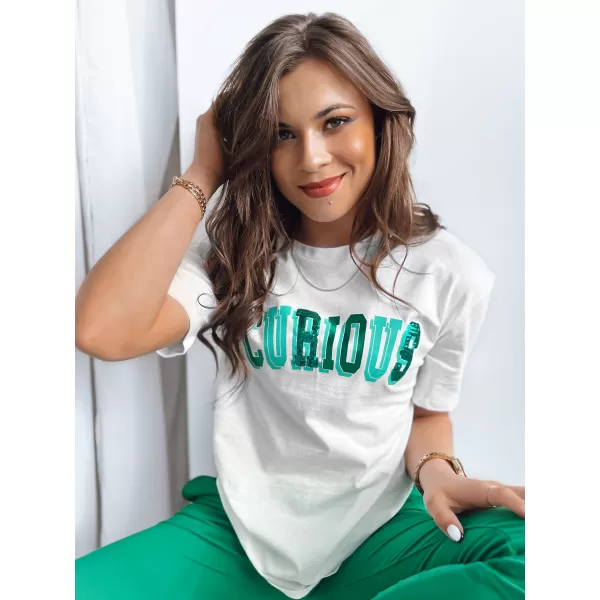  Dámske tričko DSTREET CURIOUS RY2170 BIELA 