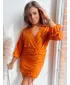Šaty DSTREET NATI EY2282 ORANŽOVÁ