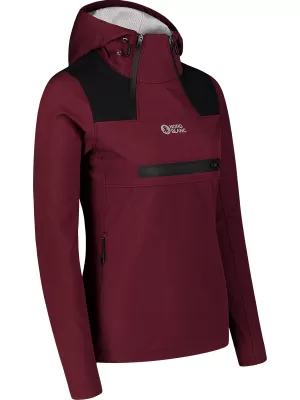 Dámska softshellová bunda NORDBLANC KANGAROO NBSSL7895 červená