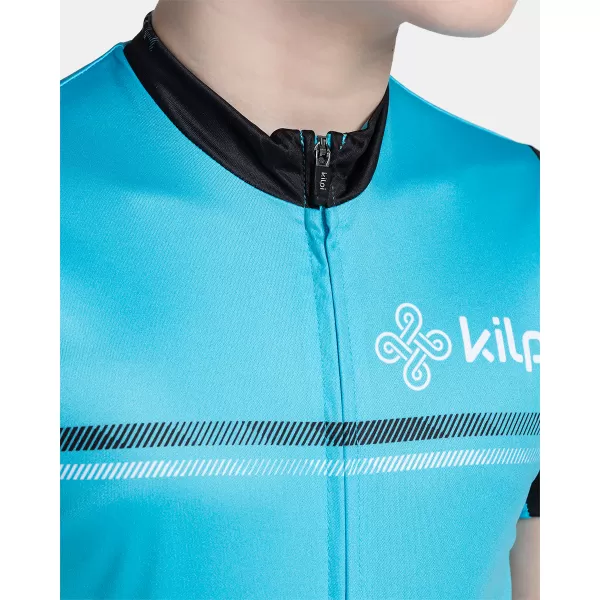 Chlapčenský cyklistický dres KILPI CORRIDOR-JB TJ0302KI MODRÁ 