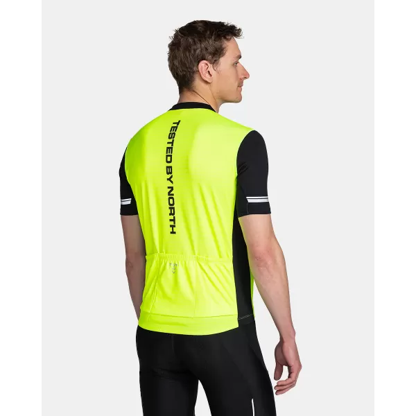  Pánsky cyklo dres KILPI CAVALET-M TM0359KI žltá 