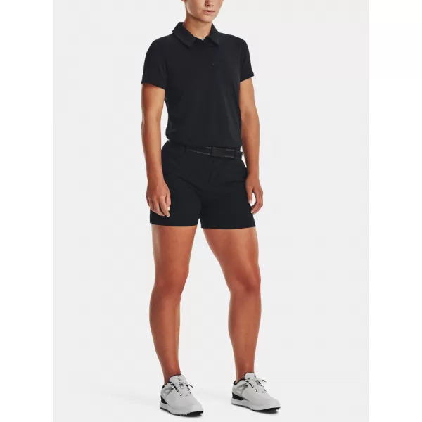  Dámske tričko UNDER ARMOUR UA PLAYOFF SS POLO 1377335-001 ČIERNA 