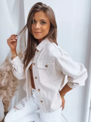 Dámska jarná bundička DSTREET SILLY LILLY TY3607 BÉŽOVÁ