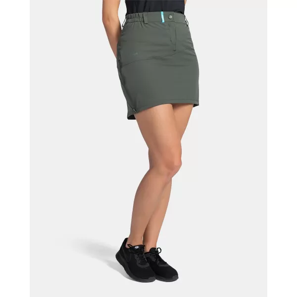  Dámska sukňa KILPI ANA-W TL0419KI TMAVO zelená 