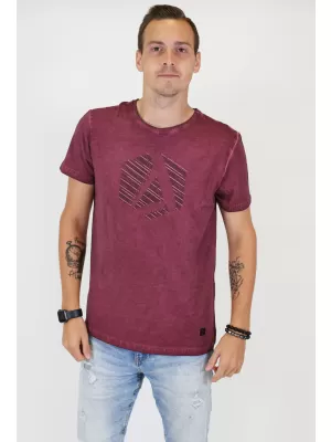 Pánske tričko ALTISPORT BARCLAY BORDOVÁ