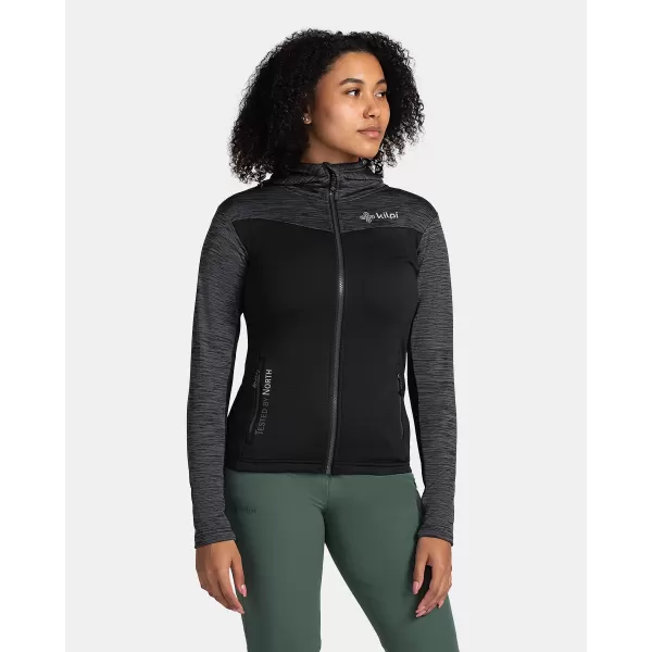  Dámska fleece mikina KILPI SEVELEN-W TL0203KI čierna 