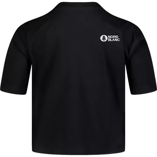  Dámsky crop top NORDBLANC CROPTOP NBSLT7819 čierna 