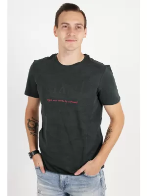Pánske tričko KIXMI RADLY TMAVO ŠEDÁ