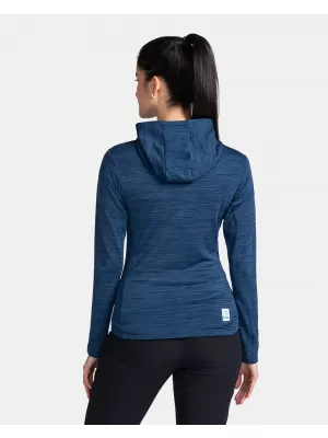 Dámska fleece mikina KILPI SEVELEN-W TL0203KI TMAVO modrá