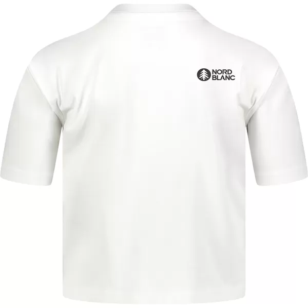  Dámsky crop top NORDBLANC CROPTOP NBSLT7819 biela 