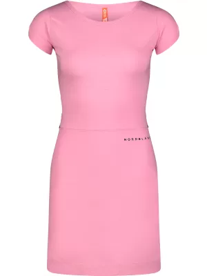 Dámske šaty NORDBLANC WAISTLINE NBSLD7805 ružová