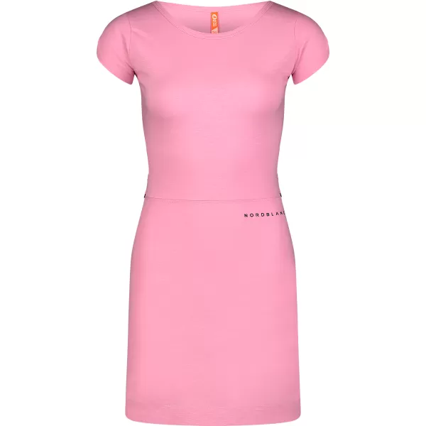  Dámske šaty NORDBLANC WAISTLINE NBSLD7805 ružová 