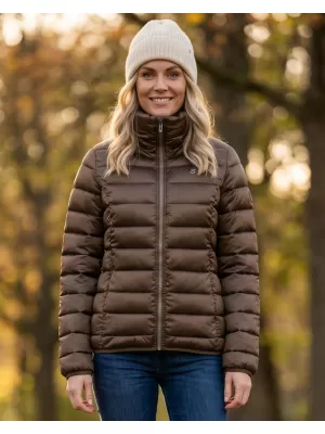 Dámska bunda SAM 73 BETA WB 860 TMAVO ZLATÁ