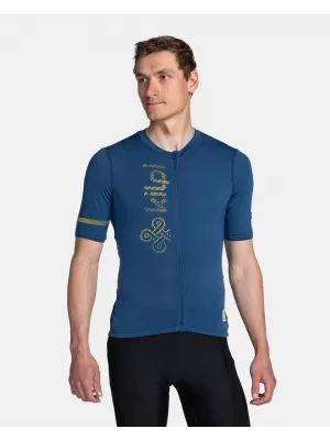 Pánsky cyklo dres KILPI PETRANA-M TM0354KI TMAVO modrá