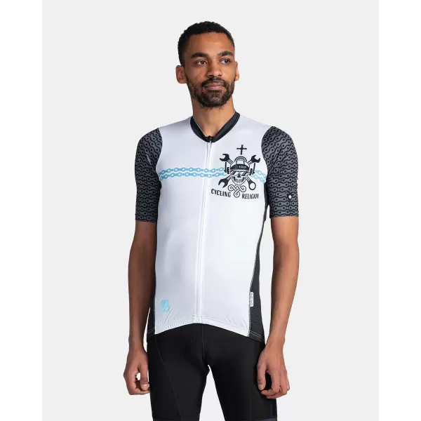  Pánsky cyklo dres KILPI RIVAL-M TM0355KI biela 