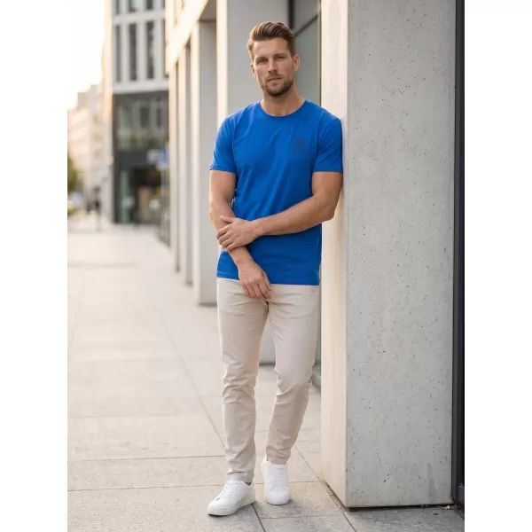  Pánske tričko SAM 73 DIEGO MT 827 JASNÁ modrá 