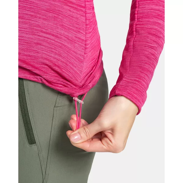 Dámska fleece mikina KILPI SEVELEN-W TL0203KI ružová 