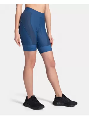 Dámske cyklistické šortky KILPI PRESSURE-W TL0416KI TMAVO MODRÁ