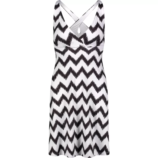 Dámske šaty NORDBLANC V-NECK NBSLD7804 čierna 