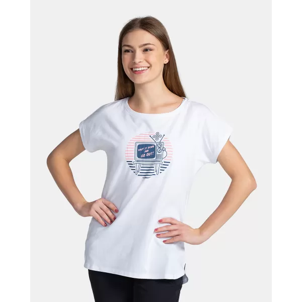 Dámske tričko KILPI NELLIM-W TL0363KI biela 