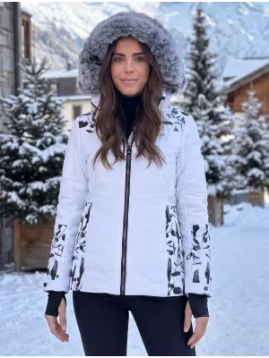 Dámska zimná bunda ALTISPORT BIANCA BIELA