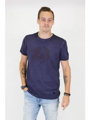 Pánske tričko ALTISPORT BARCLAY TMAVO MODRÁ