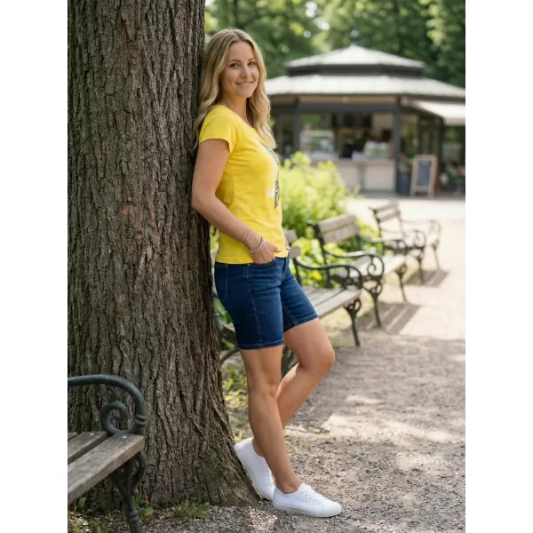  Dámske tričko ALTISPORT ALW178122 CITRÓN 