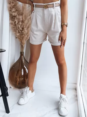Dámske šortky DSTREET claudine Sy0279 béžová