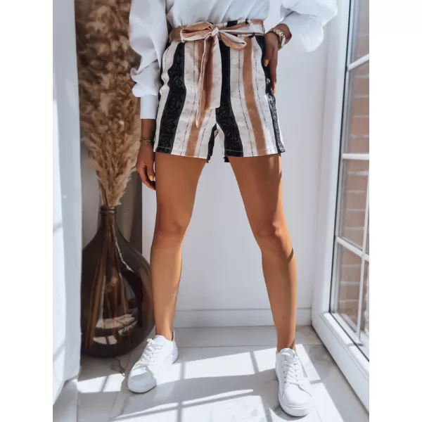  Dámske šortky DSTREET REGAL STRIPES SY0297 ČIERNA 