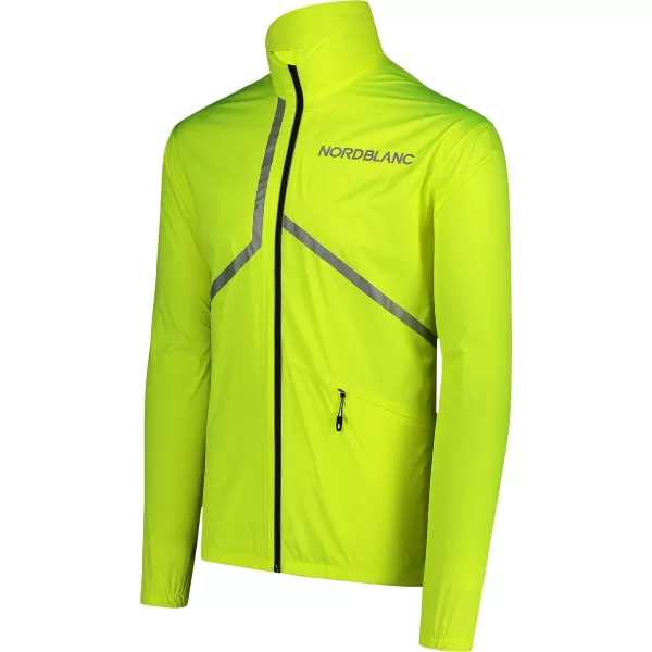  Pánska športová bunda NORDBLANC REFLECTIVE NBSJM7899 BEZPEČNÁ žltá 