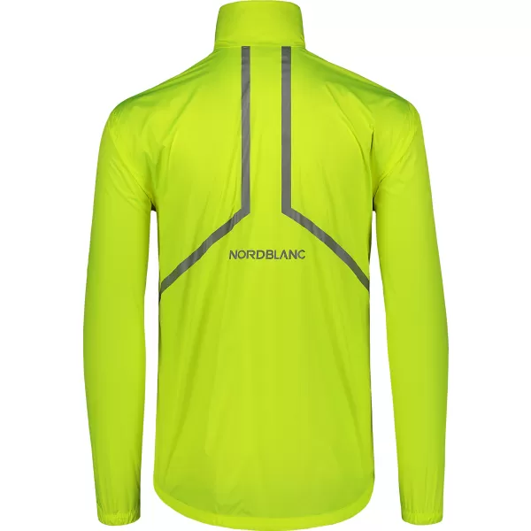  Pánska športová bunda NORDBLANC REFLECTIVE NBSJM7899 BEZPEČNÁ žltá 