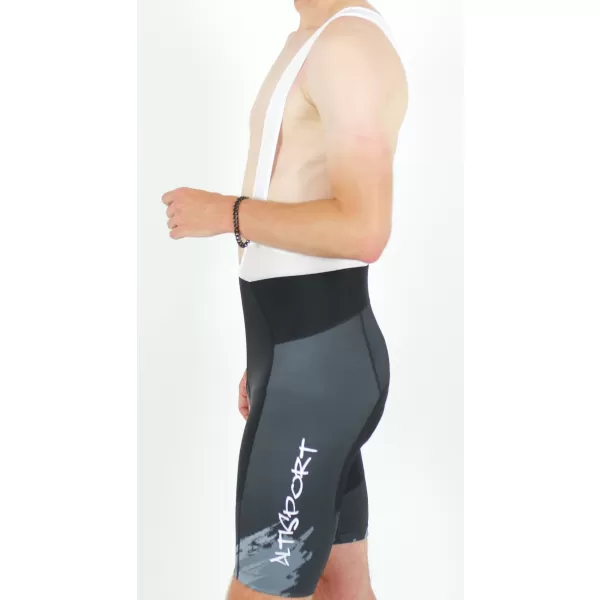  Pánske cyklošortky premium ALTISPORT SWE/ALM01S13 TMAVO ŠEDÁ 