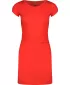 Dámske šaty NORDBLANC WAISTLINE NBSLD7805 ORANŽOVÝ ATRAMENT