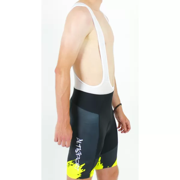  Pánske cyklošortky premium ALTISPORT SWE/ALM01S13 NEON YELLOW 