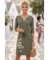 Dámske šaty ALTISPORT ALW134/ANIKA KHAKI
