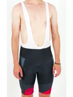 Pánske cyklošortky premium ALTISPORT SWE/ALM01S13 ČERVENÁ