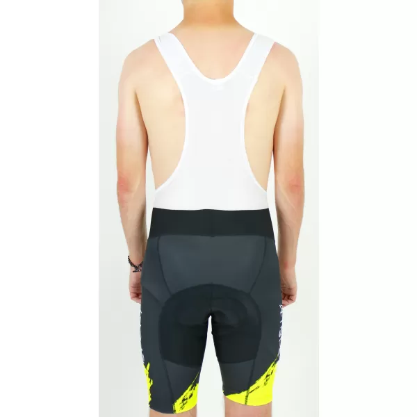  Pánske cyklošortky premium ALTISPORT SWE/ALM01S13 NEON YELLOW 