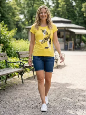 Dámske tričko ALTISPORT ALW178122 CITRÓN