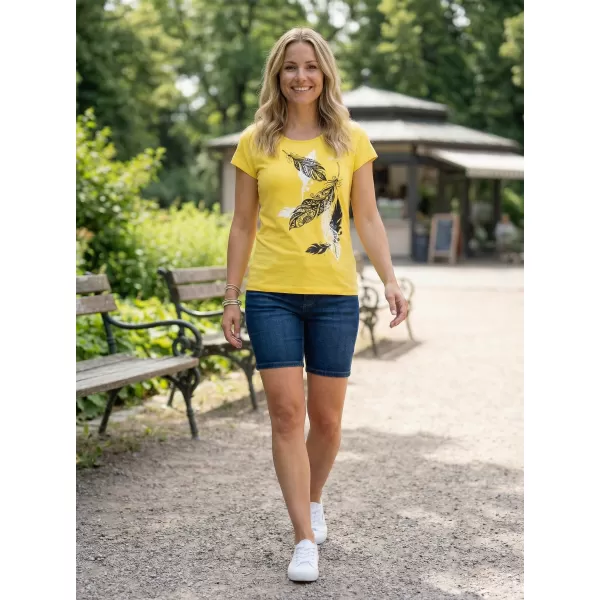  Dámske tričko ALTISPORT ALW178122 CITRÓN 