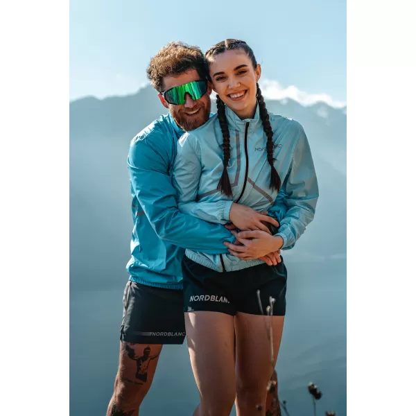  Dámska športová bunda NORDBLANC REFLEXION NBSJL7902 SVETLO modrá 