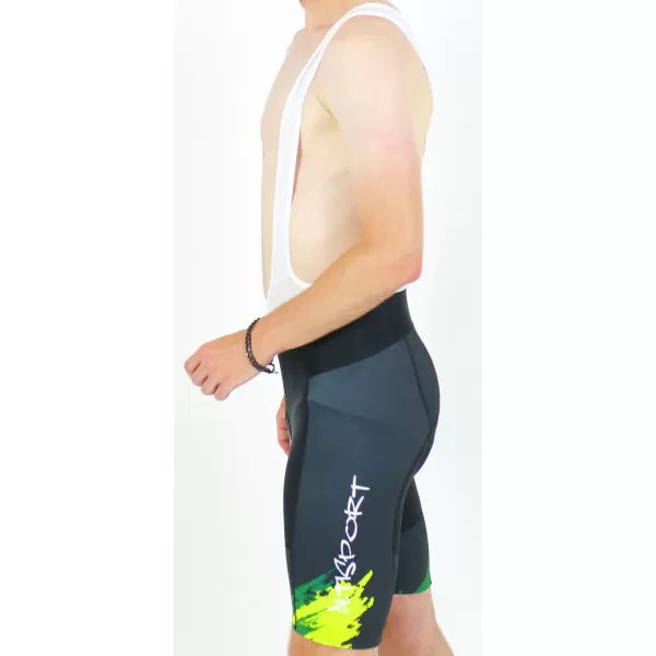  Pánske cyklošortky premium ALTISPORT SWE/ALM01S13 ZELENÁ 