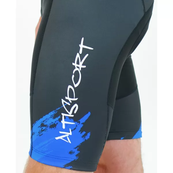  Pánske cyklošortky premium ALTISPORT SWE/ALM01S13 MODRÁ 