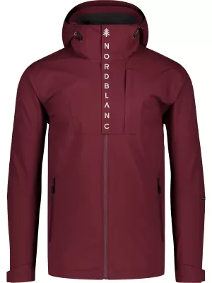 Pánska bunda NORDBLANC COMPASS NBSJM7890 VÍNOVÁ