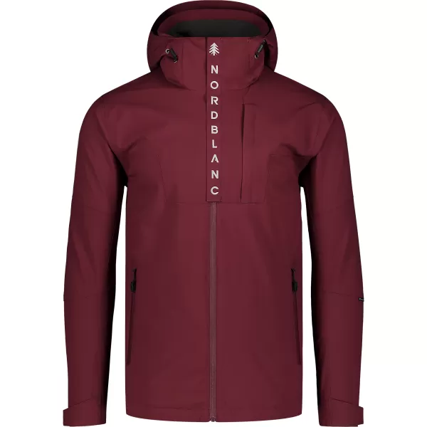  Pánska bunda NORDBLANC COMPASS NBSJM7890 VÍNOVÁ 