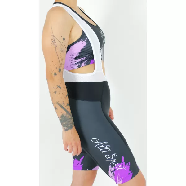  Dámske cyklošortky premium ALTISPORT SWE/ALW01S14 FIALOVÁ 