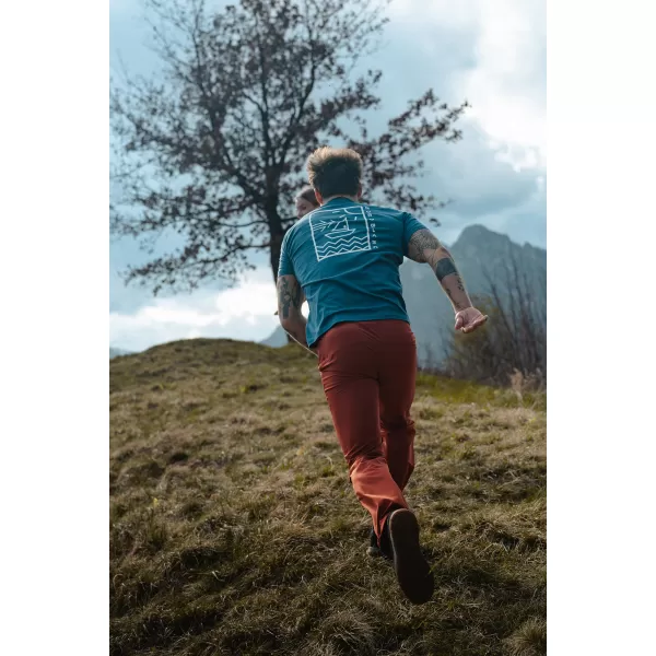  Pánske nohavice NORDBLANC RUBBER NBSPM7907 oranžová 