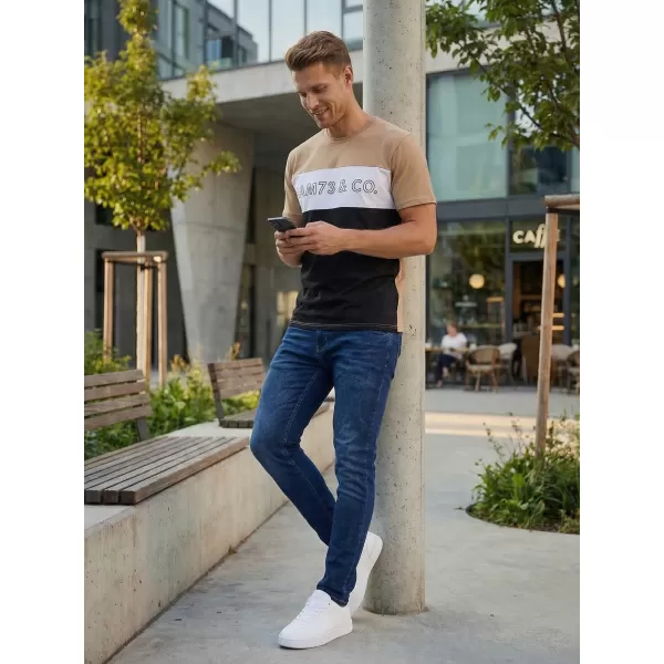  Pánske tričko SAM 73 SEAMUS MT 828 ZLATÁ 