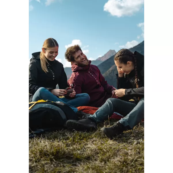  Pánska bunda NORDBLANC COMPASS NBSJM7890 VÍNOVÁ 